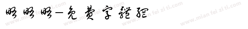 略略略字体转换