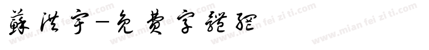 苏洪宇字体转换