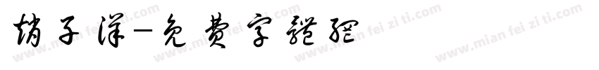 赵子洋字体转换