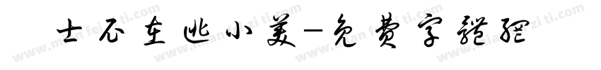 迪士尼在逃小美字体转换