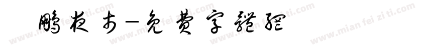 鑫鹏夜市字体转换