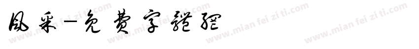 风采字体转换