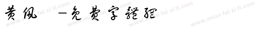 黄佩雯字体转换