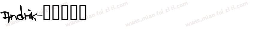andrik字体转换
