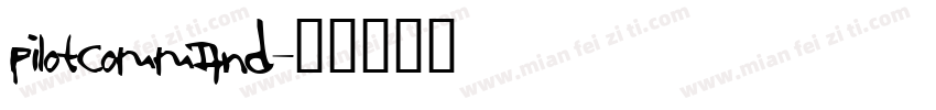 pilotcommand字体转换
