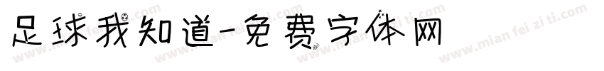 足球我知道字体转换