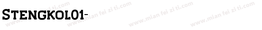 Stengkol01字体转换