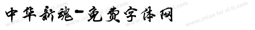 中华新魂字体转换
