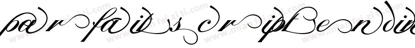 ParfaitScriptEndings字体转换