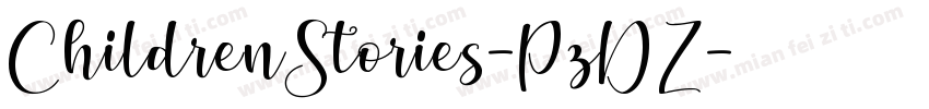 ChildrenStories-PzDZ字体转换