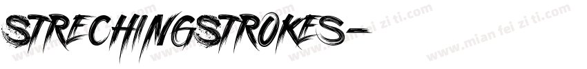 StrechingStrokes字体转换
