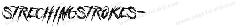 StrechingStrokes字体转换