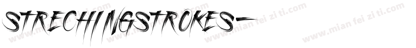StrechingStrokes字体转换