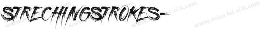 StrechingStrokes字体转换