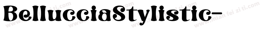 BellucciaStylistic字体转换