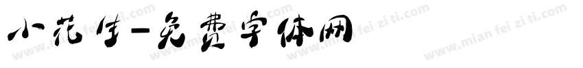 小花生字体转换
