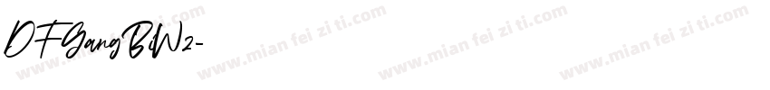 DFGangBiW2字体转换