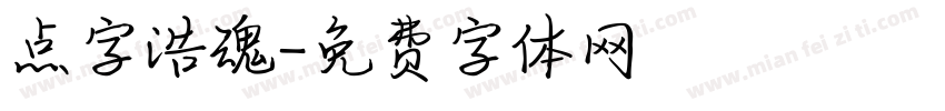 点字浩魂字体转换