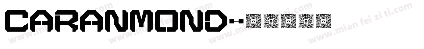 CARANMOND字体转换