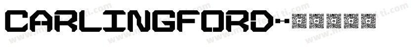 Carlingford字体转换
