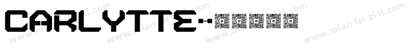 Carlytte字体转换