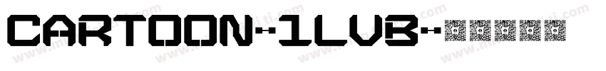 Cartoon-1LVB字体转换