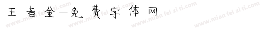 王者金字体转换