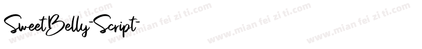 SweetBelly-Script字体转换