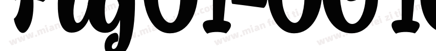 Fig01-0O1G字体转换