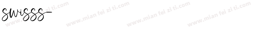 swisss字体转换