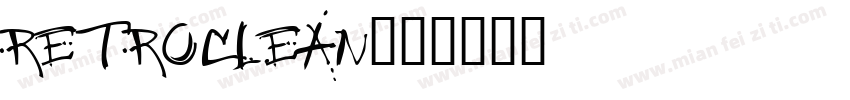 RetroClean字体转换