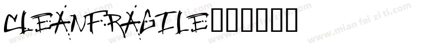 cleanfragile字体转换