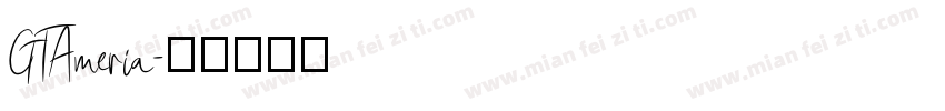 GTAmeria字体转换