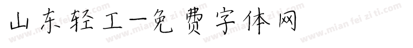 山东轻工字体转换