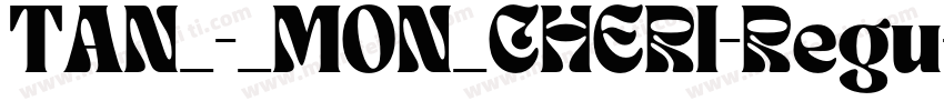 TAN_-_MON_CHERI-Regu字体转换