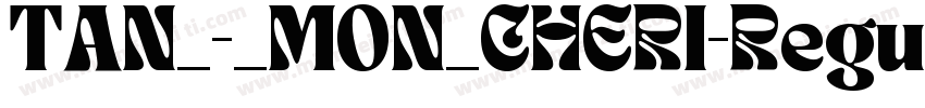 TAN_-_MON_CHERI-Regu字体转换