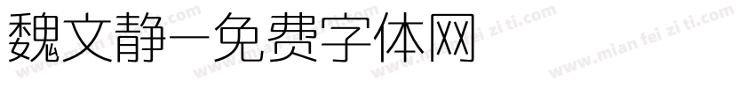魏文静字体转换