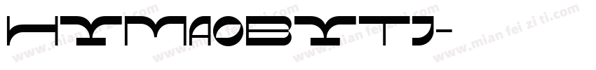 HYMaoBYTj字体转换