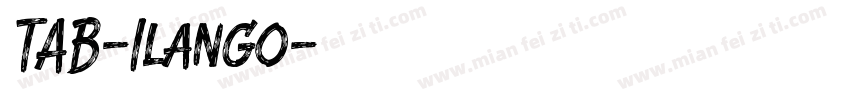 TAB-Ilango字体转换