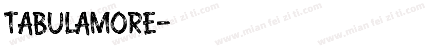 tabulamore字体转换