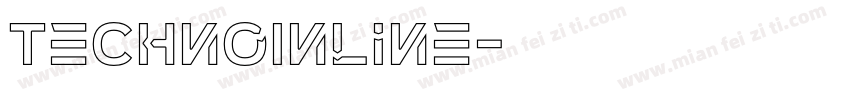 TechnoInline字体转换
