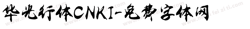华光行体CNKI字体转换