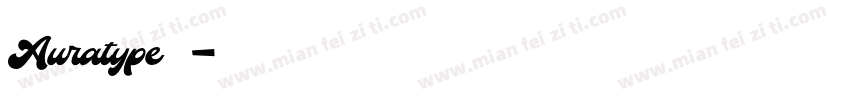 Auratype字体字体转换