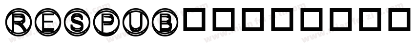 RESPUB__字体转换