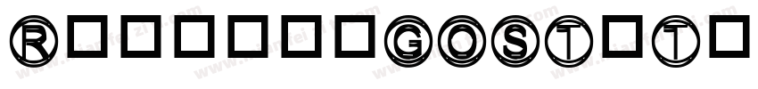 Russia-GOST_Toposhx字体转换