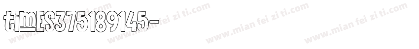 times375189145字体转换