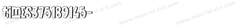 times375189145字体转换