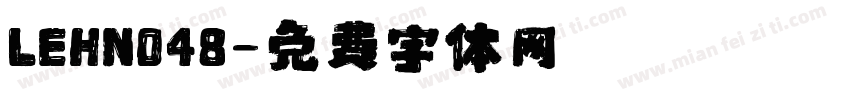 LEHN048字体转换