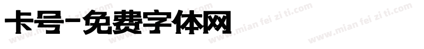 卡号字体转换