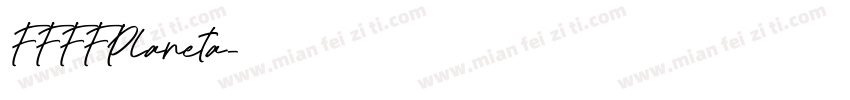FFFFPlaneta字体转换